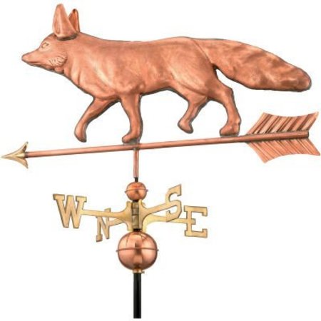 GOOD DIRECTIONS Good Directions Fox Weathervane, Polished Copper 655P